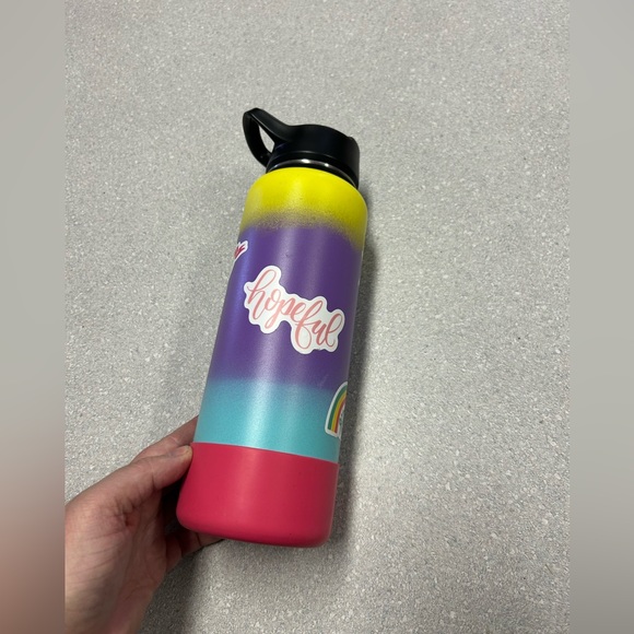 Hydro flask 40 ounce rainbow stainless steel Waterbottle - Picture 9 of 10